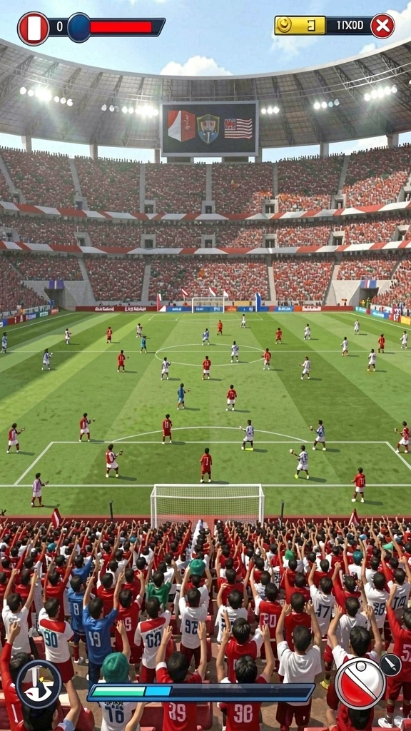 Grafik menawan yang membuat game semakin hidup.
