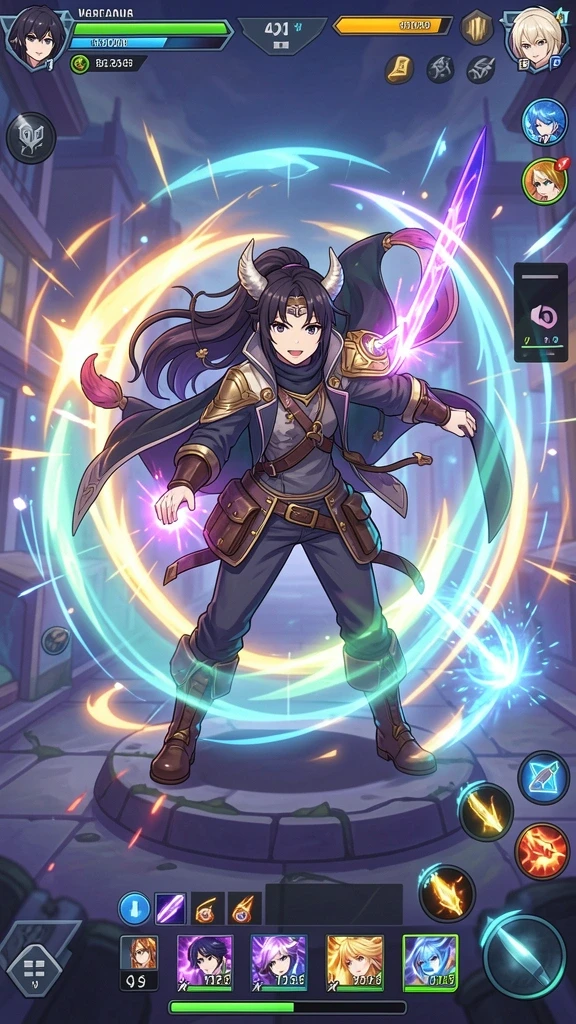 Gambar menampilkan koleksi item yang dapat digunakan dalam game.