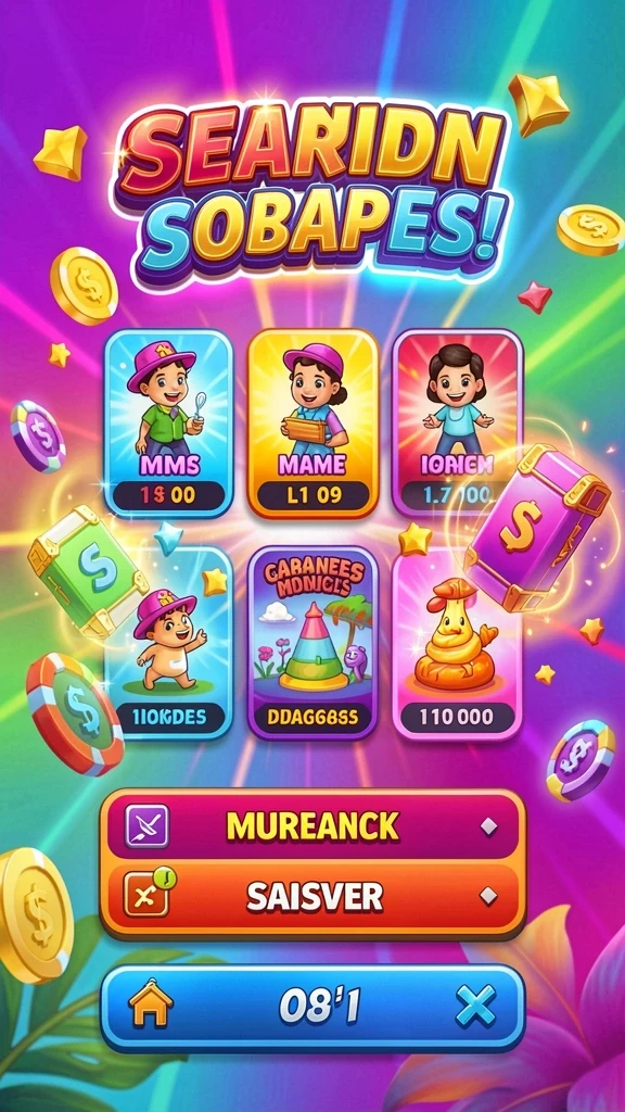 Screenshot menampilkan permainan poker dengan visual yang menarik.