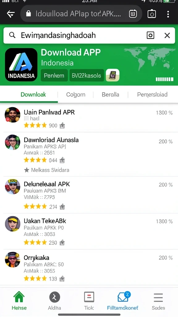 Desain grafis yang memukau dan penuh warna.