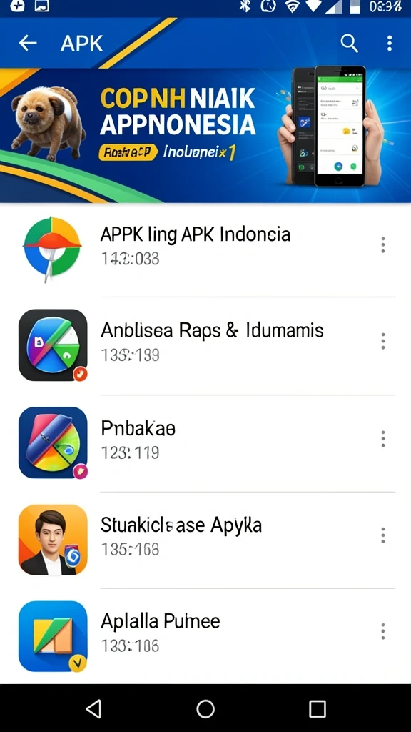 Tampilan antarmuka pengguna yang menarik.