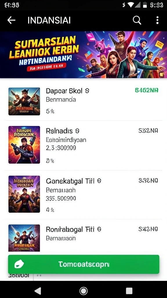 Tampilan antarmuka yang user-friendly dan menarik.