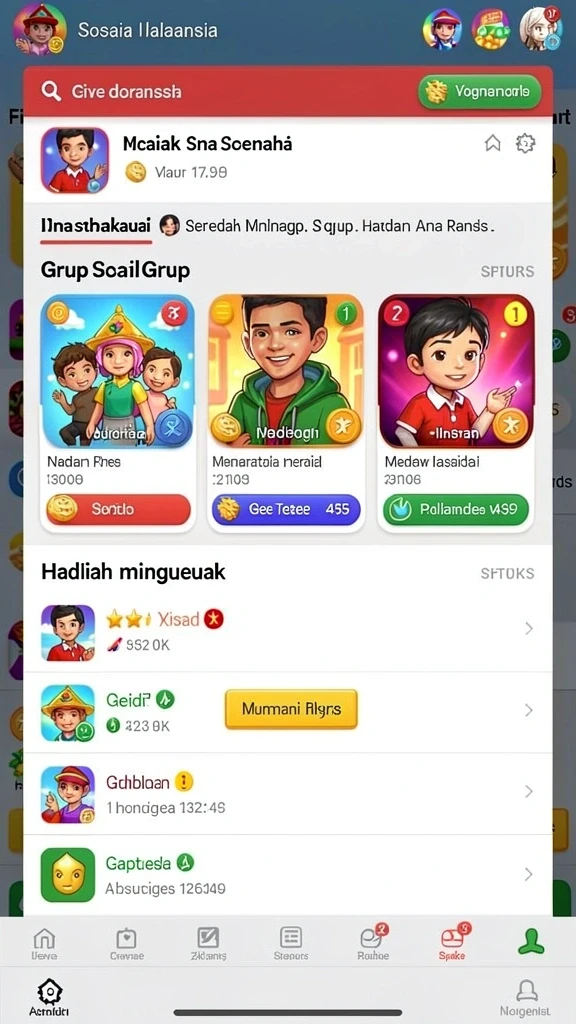Gameplay yang mengasyikkan, penuh strategi dan tantangan.