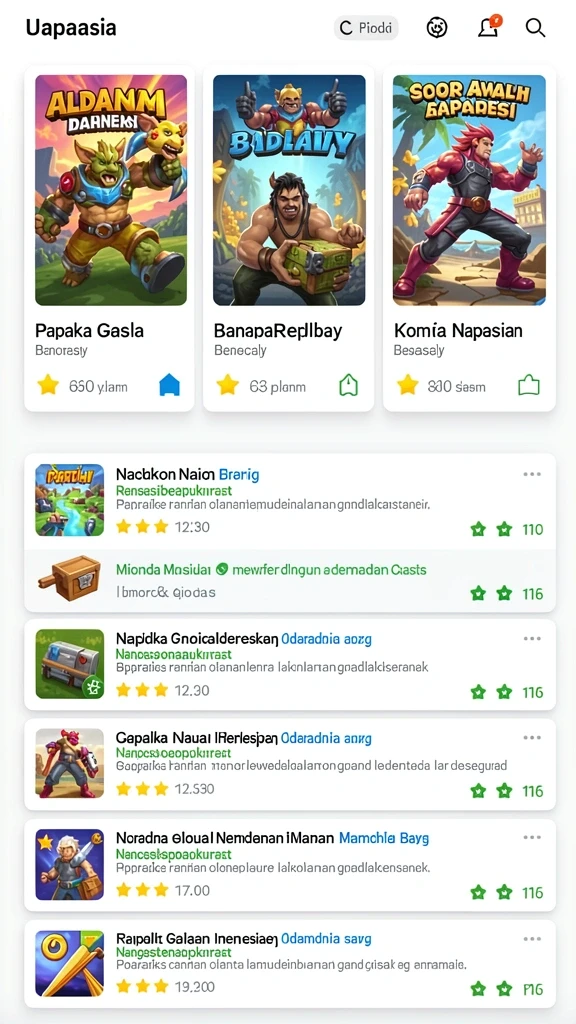 Fitur sosial untuk berinteraksi dengan pemain lain.