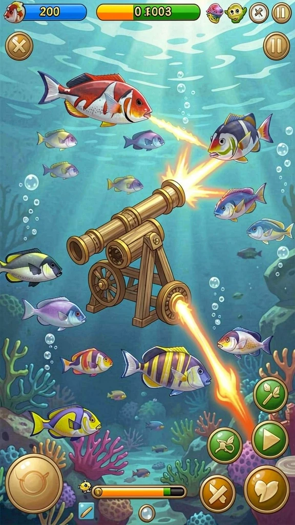 Screenshot memperlihatkan mode multiplayer yang menghibur.