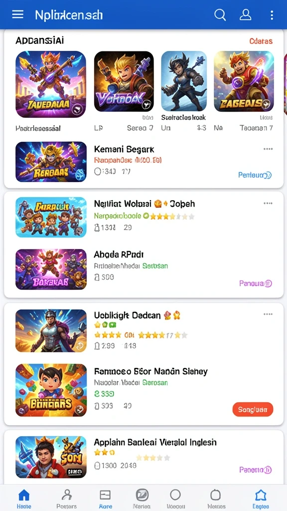 Tampilan antarmuka yang intuitif dan menarik.