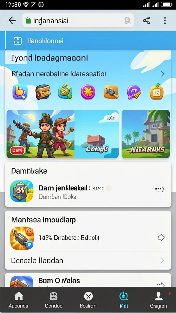 Karakter menarik dengan kemampuan unik untuk dipilih.