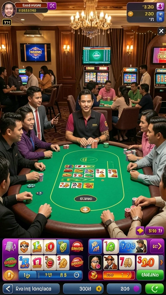 Tampilan utama aplikasi HARAPAN777 yang menarik.