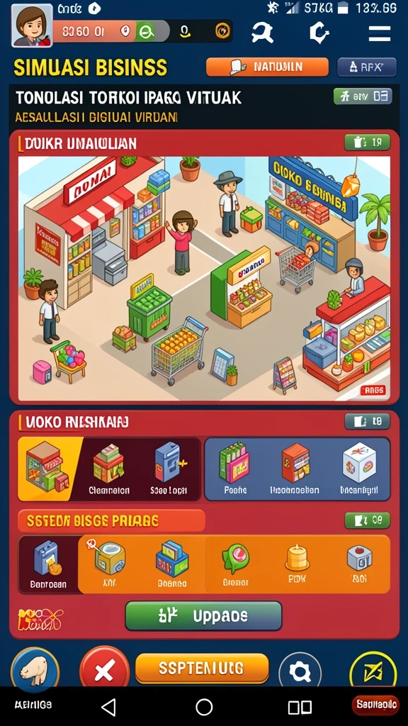Tampilan antarmuka yang menarik dan user-friendly.