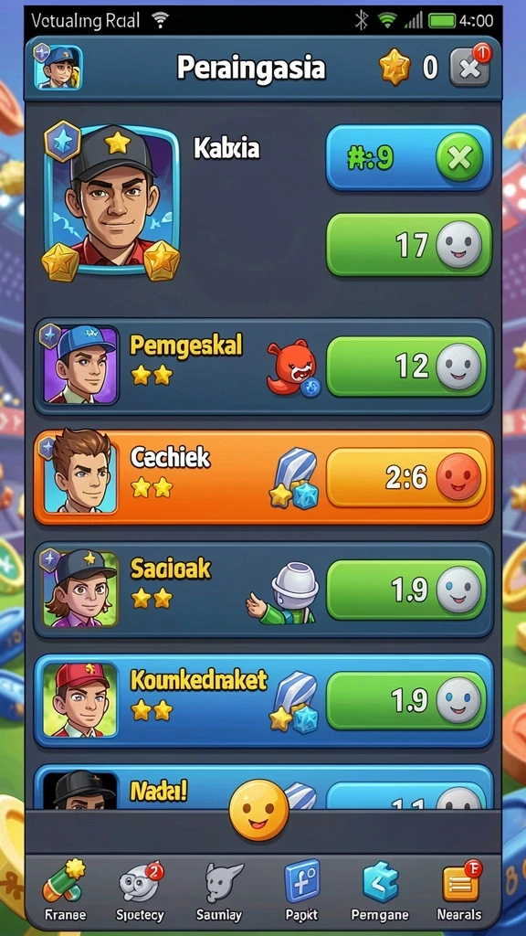 Screenshot saat pemain berinteraksi di fitur chat.