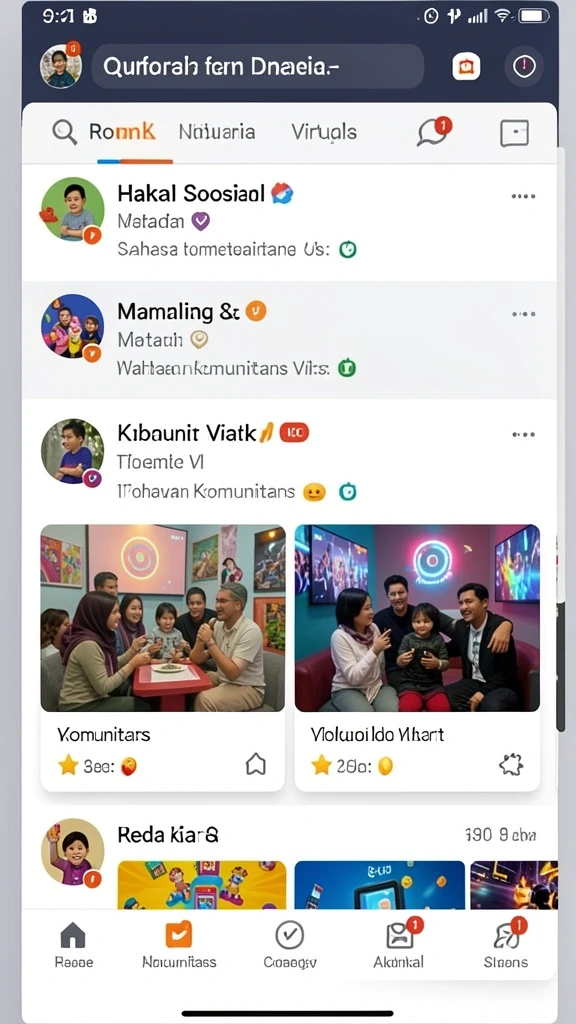 Tampilan antarmuka yang ramah pengguna.