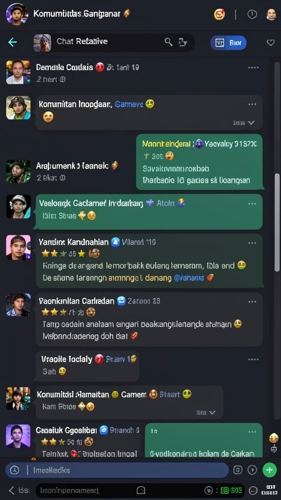 Mode permainan menantang yang seru.
