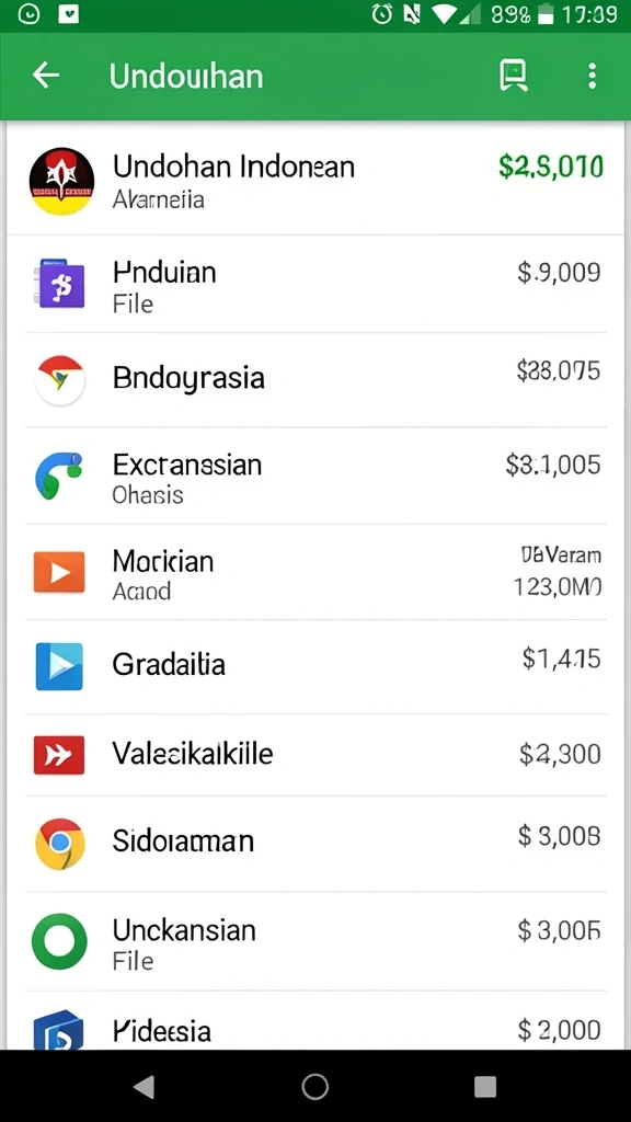 Tampilan antarmuka yang intuitif dan menarik.