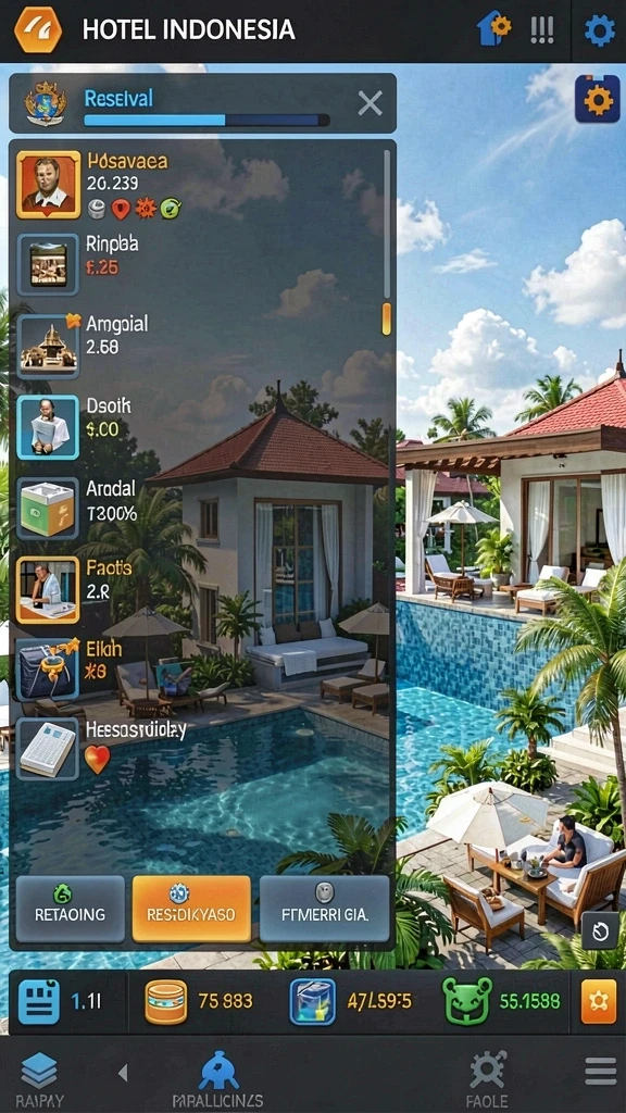 Fitur kustomisasi avatar yang sangat beragam.