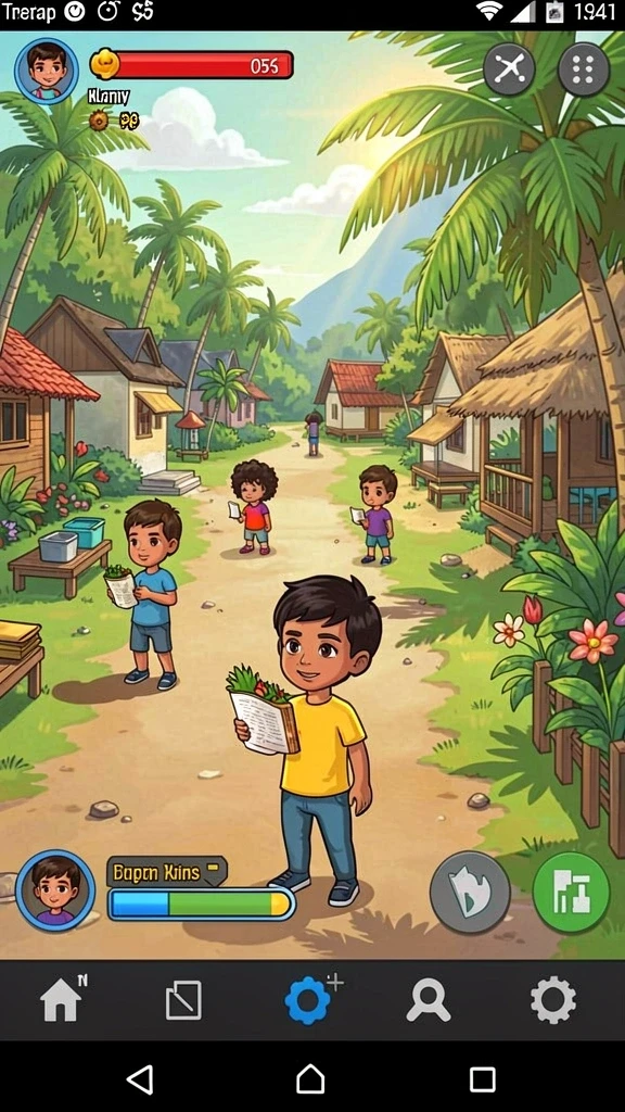Fitur tantangan harian yang menarik dan bermanfaat.