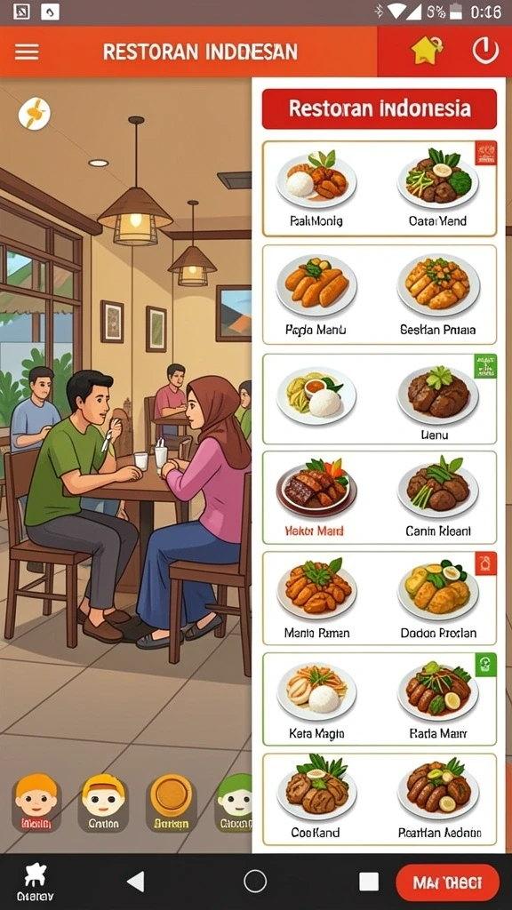 Tampilan awal yang mengesankan dan intuitif.