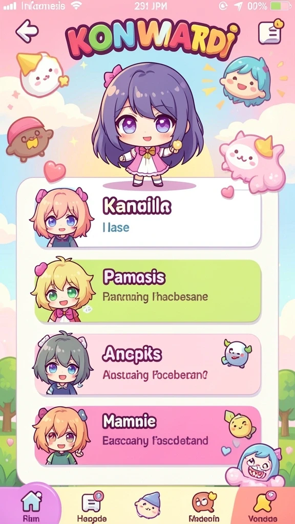 Tampilan antarmuka yang user-friendly dan menarik.