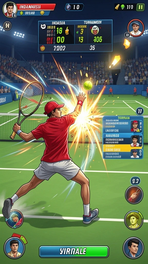 Mode multiplayer yang seru dan menantang.