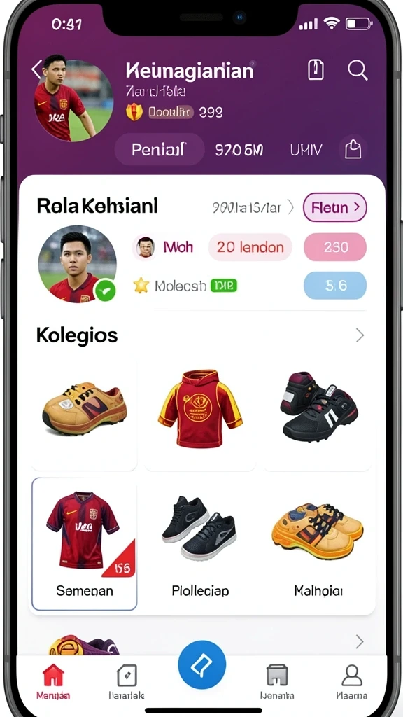 Tampilan antarmuka yang menarik dan mudah dinavigasi.