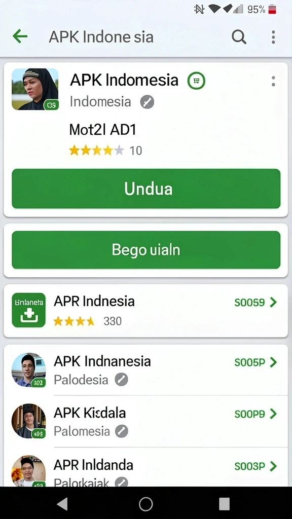 Tampilan antarmuka yang user-friendly.