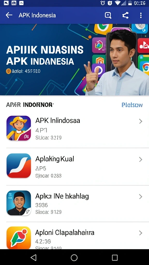 Tampilan antarmuka yang user-friendly.