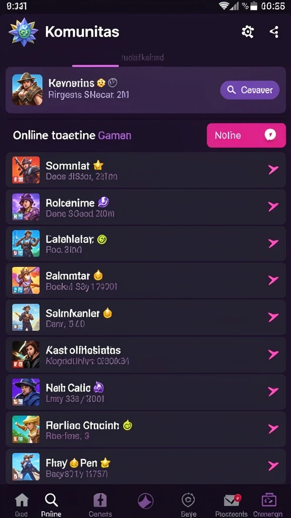 Mode permainan yang beragam untuk semua pemain.