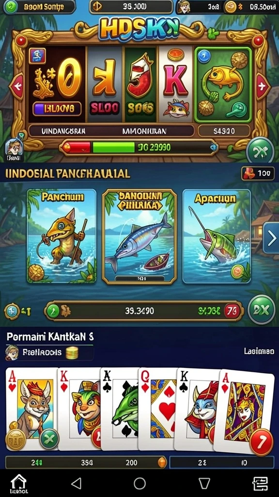 Karakter yang beragam dan menarik untuk dimainkan.