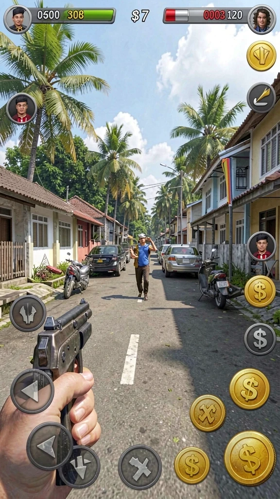 Karakter yang beragam dan dapat dikustomisasi.