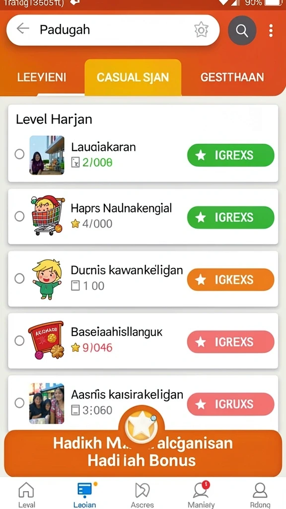 Tampilan antarmuka yang mudah digunakan.