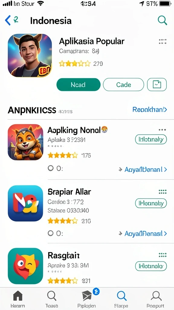 Grafis yang cerah saat bermain level baru.