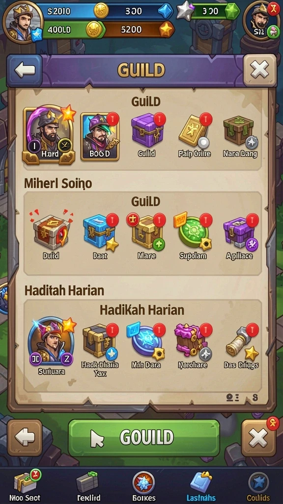 Tampilan antarmuka yang intuitif dan ramah pengguna.