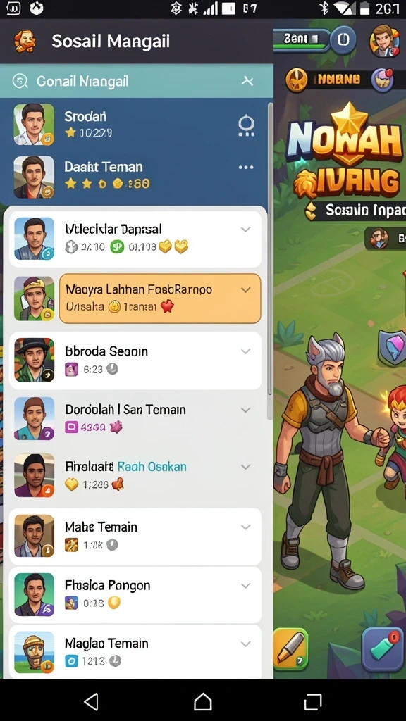 Beragam permainan menarik untuk dinikmati setiap pemain.
