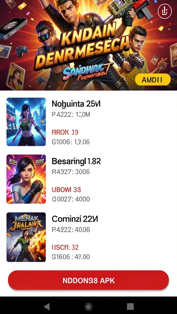 Mode multiplayer yang memungkinkan Anda bersaing.