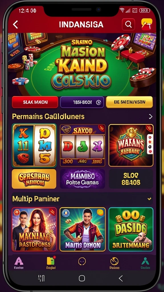Tampilan antarmuka yang intuitif dan ramah pengguna.