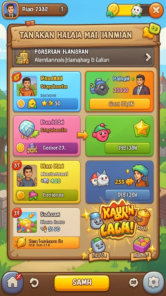 Tampilan antarmuka yang ramah pengguna.