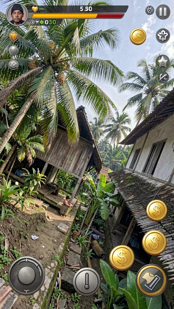 Beragam tema menarik yang siap dimainkan.