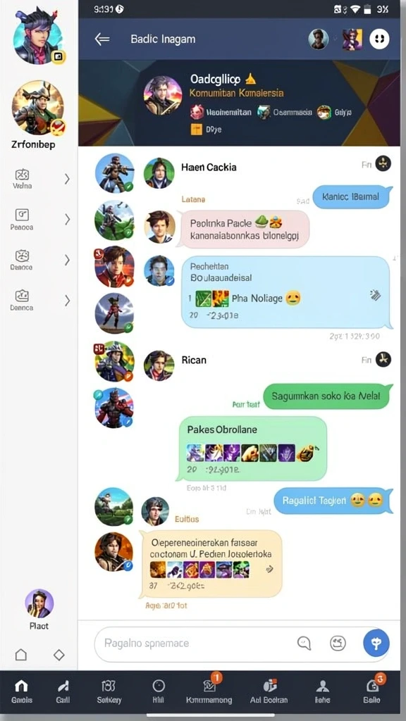 Antarmuka pengguna yang estetis dan intuitif.