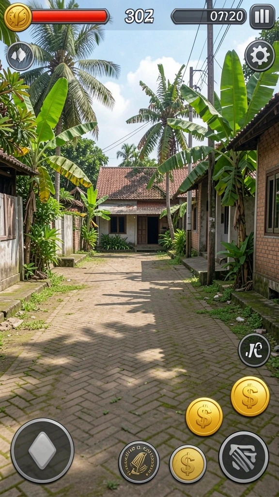 Level yang bervariasi dengan tantangan berbeda di setiap tahap.